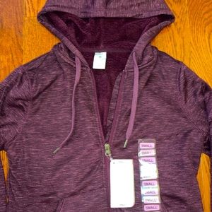 Sherpa Lined Zip Up